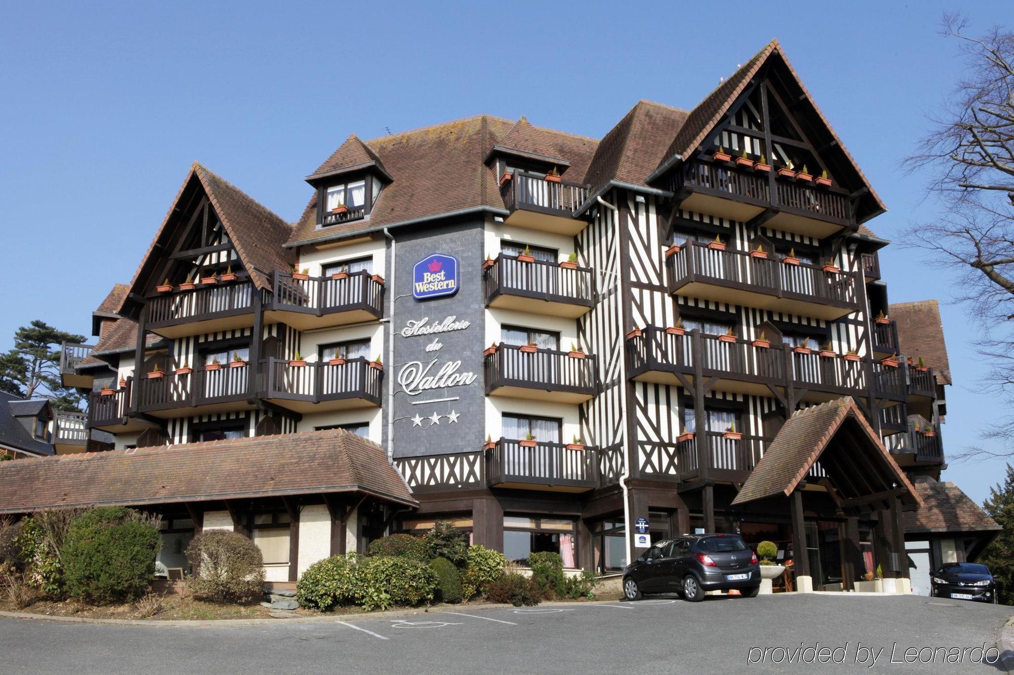 Best Western Plus Hostellerie Du Vallon Trouville-sur-Mer Exterior photo